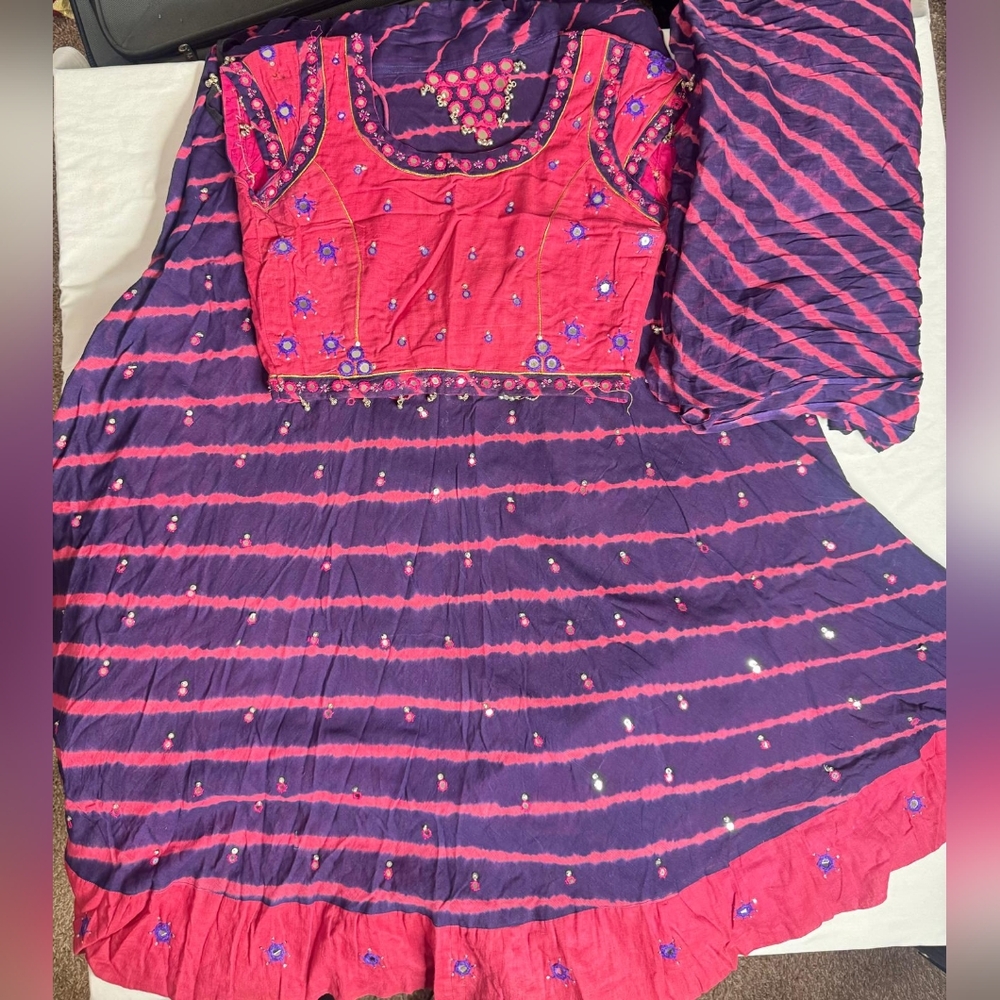 Indian Purple Outfit